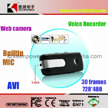 USB Flash Shape Camera Camcorder DVR, Digital Video,Voice Recorder Camera with Micro SD Slot (HC023)